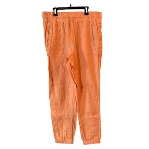 Athleta Linen Joggers with Elastic‎ Waistband